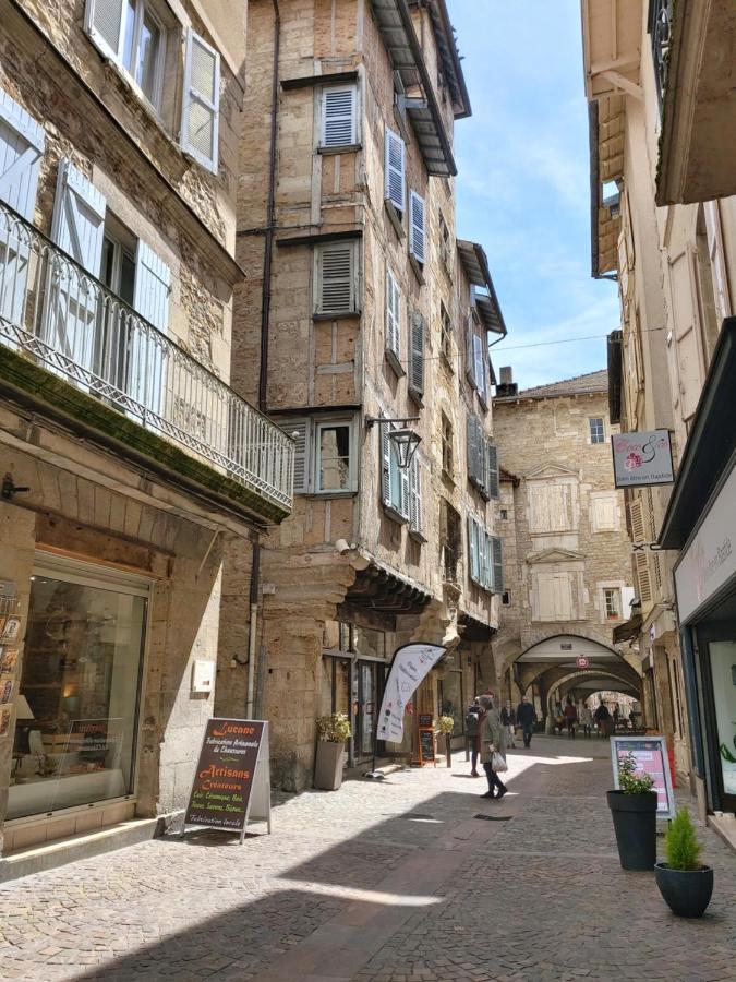 Le Petit Saint-Georges, Centre Historique Apartment วีย์ฟร็องเช-เดอ-ฮูแอเก ภายนอก รูปภาพ